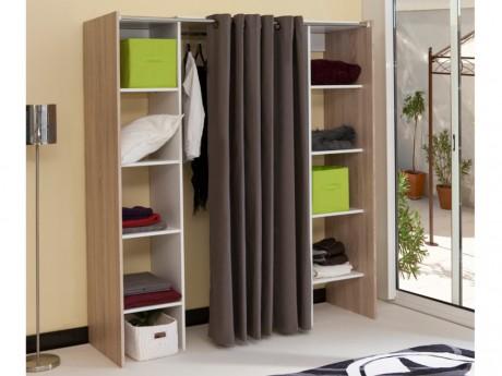 Dressing extensible EMERIC - L.112/185 cm - Chêne