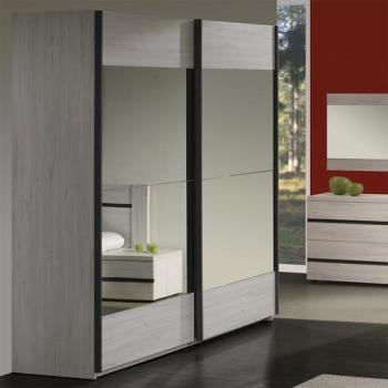 Armoire 2 portes coulissantes contemporaine NAMUR,
