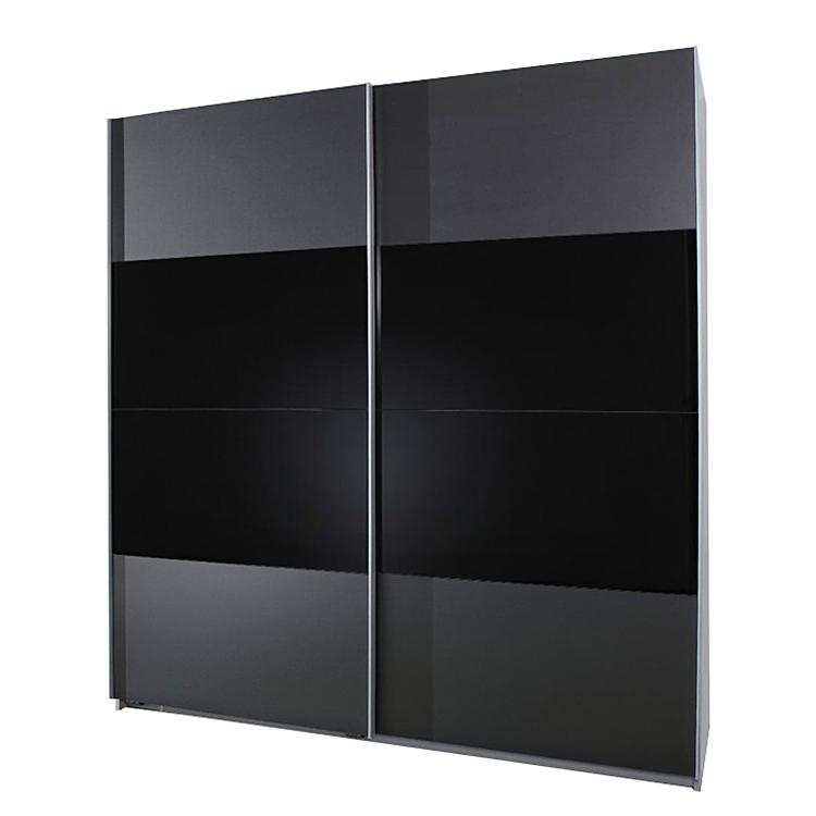 Armoire à Â portes battantes Alpine - Anthracite