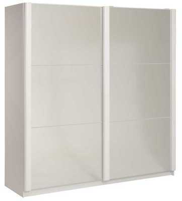 Grande armoire/dressing pour adultes coloris blanc