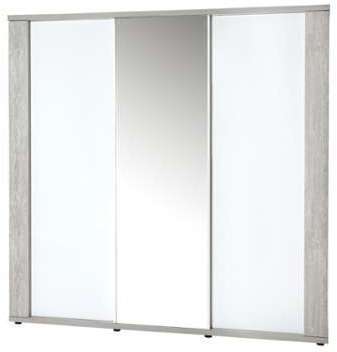 Armoire 3 portes coulissantes 220 cm - WATSON - L 220 Armoire 3 portes coulissantes