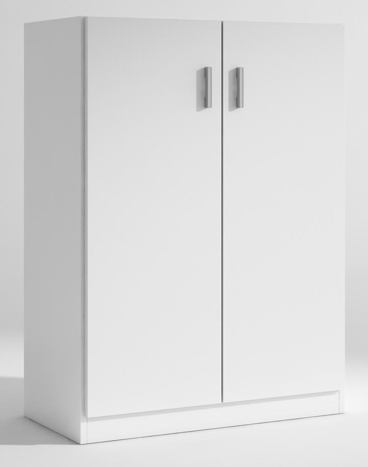 Meuble à chaussures MONACO avec 2 portes et 3 étag