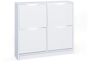 Meuble à chaussures design 2x2 portes DRAW