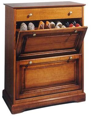 Meuble à chaussures style louis philippe 2 abattan