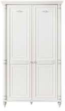 Armoire romantique à 2 portes ouvrantes coloris bl