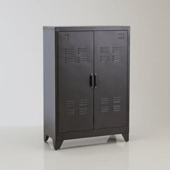 Armoire, vestiaire, métal, spécial soupente, Hiba