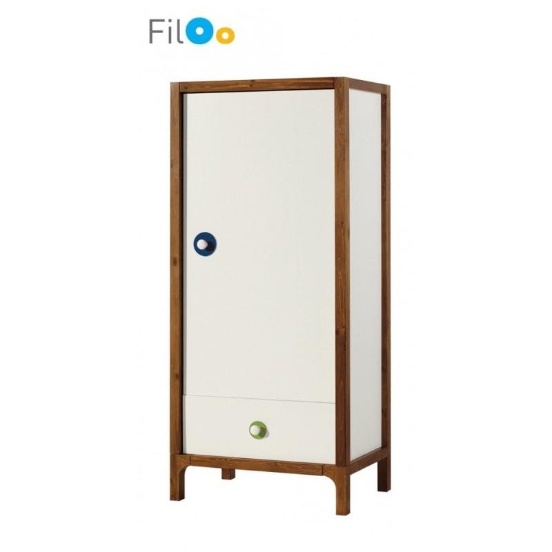 Armoirette blanche une porte collection Filoo