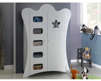 Armoire bébé King Blanc Armoire bébé King Blanc