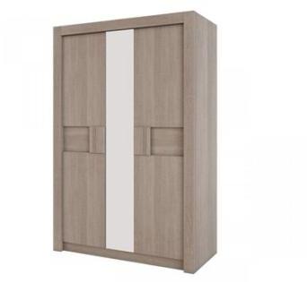 Armoire 3 portes bois clair AR4005