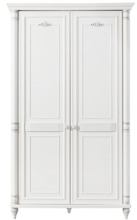 Armoire classique à 2 portes ouvrantes de couleur