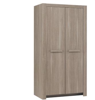 Armoire Enfant Auckland 2 Portes Chêne Cerisé Armoire Enfant Auckland 2