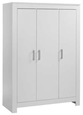 Armoire 3 Portes - Collection Marlene - Blanc