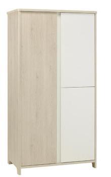 Armoire Bébé Lili Bois et Blanche Armoire Bébé Lili Bois et