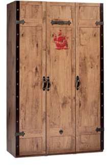 Armoire design pirate à 3 portes ouvrantes pour ch