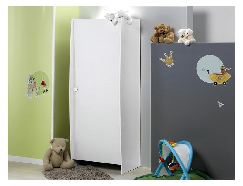 Armoire bébé et enfant Soho blanc Armoire bébé et enfant Soho