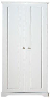 Armoire Felice 2 portes, laquée blanche
