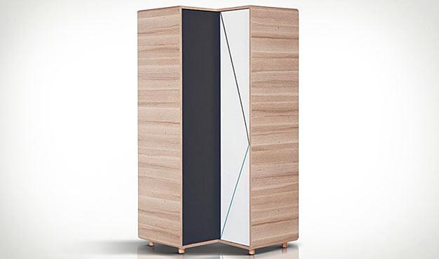 Armoire Angle Chambre enfant - Evolve - Vox Design