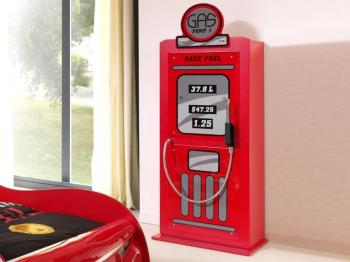 Armoire POMPE A ESSENCE 1 porte rouge