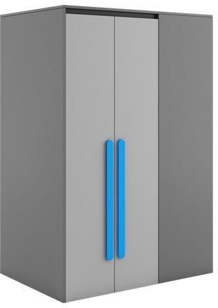 Armoire-dressing 2 portes design pour enfant mix b