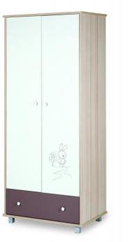 Armoire deux portes collection Lapin Armoire deux portes collection
