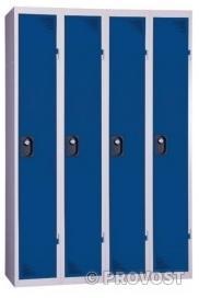 Armoire vestiaire Industrie Propre monobloc - 1 colonne Armoire vestiaire Industrie