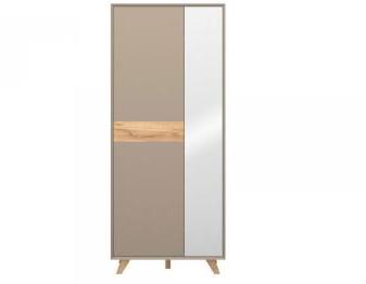 Penderie-Armoire en bois avec étagères Hauteur 196