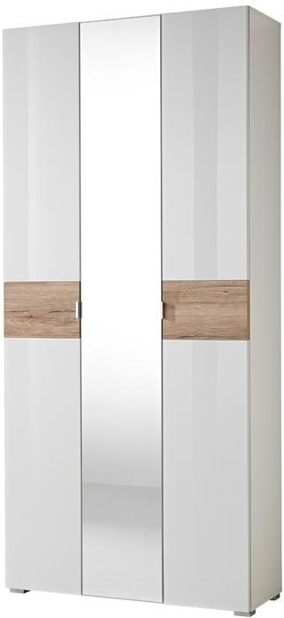 Vestiaire d entrée avec miroir Aleria Vestiaire d entrée avec miroir