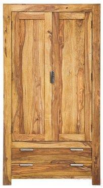 Armoire Penderie WOOD en bois de Sheesham massif Armoire Penderie WOOD en bois