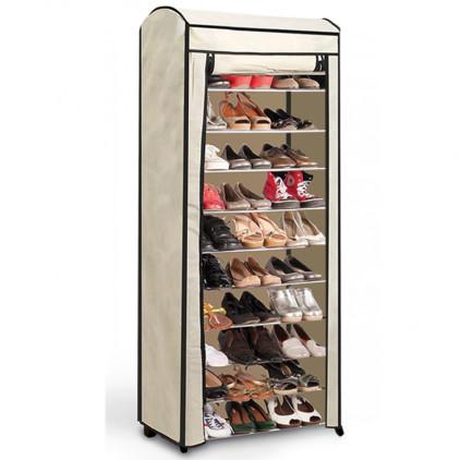 Etagère à chaussures 30 paires avec housse de prot