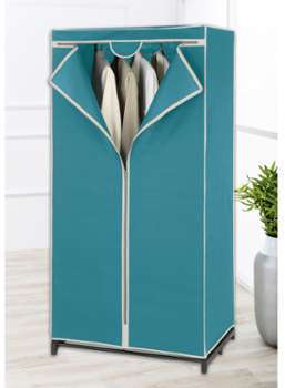 Armoire penderie Breeze - Housse en tissu - 75 x H Armoire penderie Breeze -