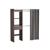 Dressing extensible 4 niches 1 tiroir 2 penderies