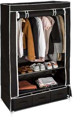 Armoire Kristin noir de TecTake