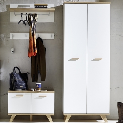 Vestiaire dentrée scandinave Malmo