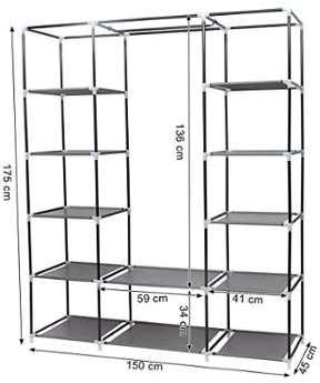 Songmics XXL Armoire de rangement Penderie dressing Songmics XXL Armoire de rangement