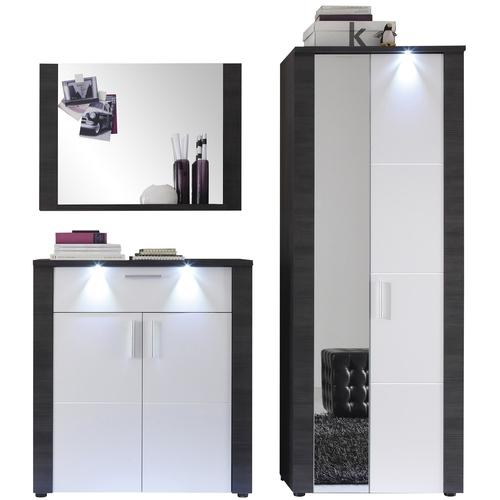 Meuble pour hall dentrée complet coloris frêne gr