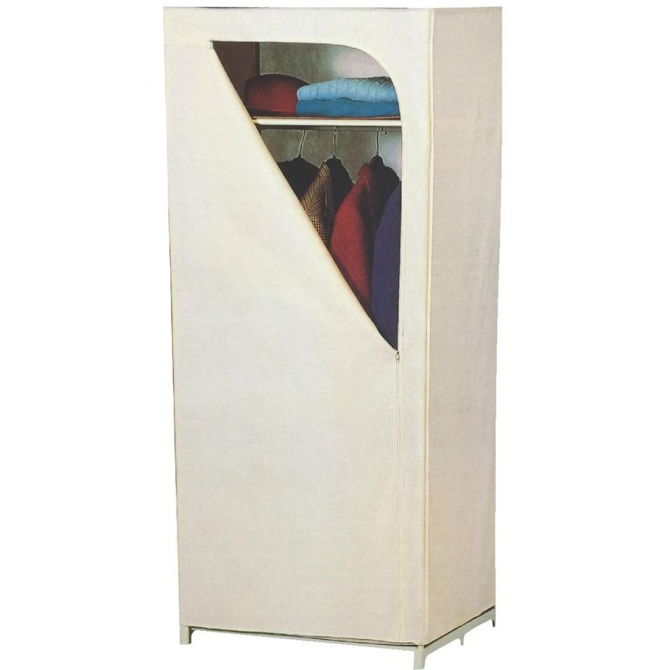 Armoire penderie + étagère Ligne Coton