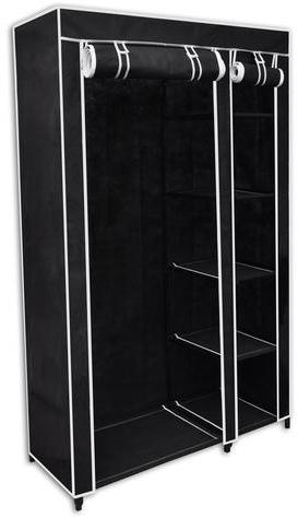 VidaXL Armoire Etagère de rangement noire VidaXL Armoire Etagère de