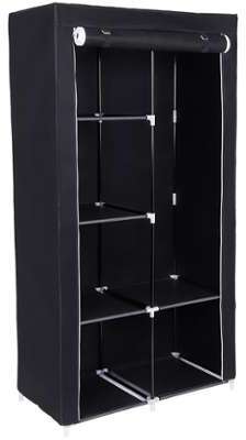 Songmics Armoire de rangement noir Penderie dressi