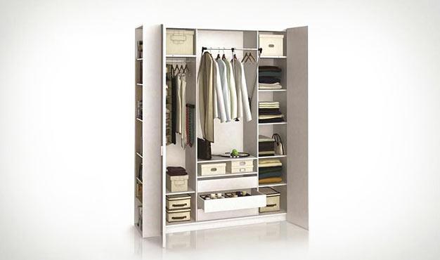 Armoire dressing 4 portes 206 cm - 4you -Vox Desig