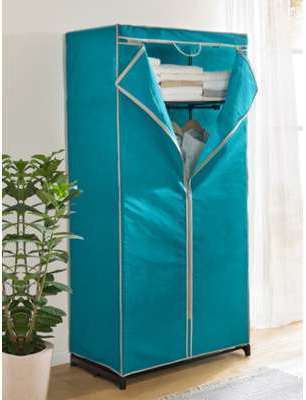 Armoire à compartiment de rangement Wenko Turquois