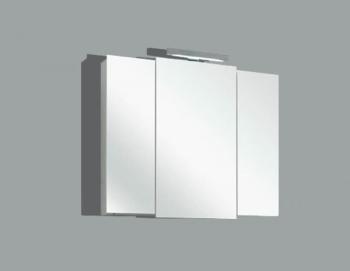 Armoire de toilette WILLY 3 portes 83 cm blanc laq