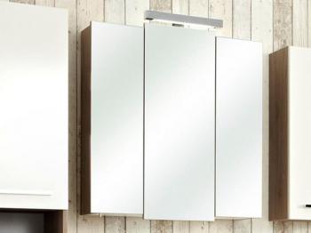 Armoire de toilette RONNIE 3 portes sanremo/blanc