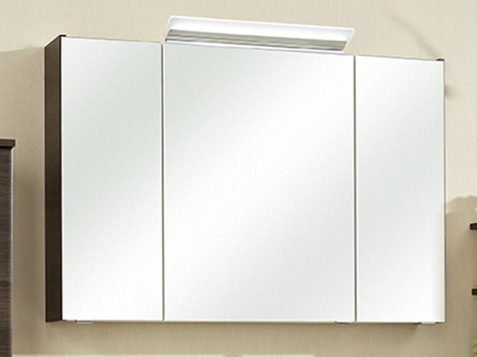 Armoire de toilette FILMA 3 portes 105 cm moka Armoire de toilette FILMA