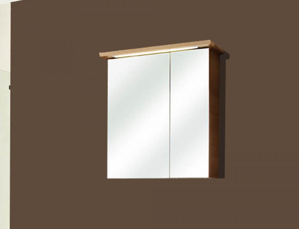 Armoire de toilette SELENA chêne naturel 2 portes