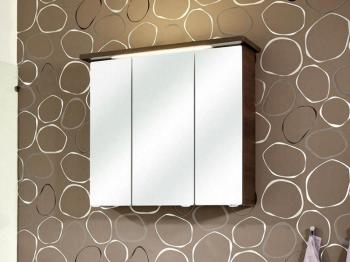 Armoire de toilette MARAVE 3 portes 75 cm moka
