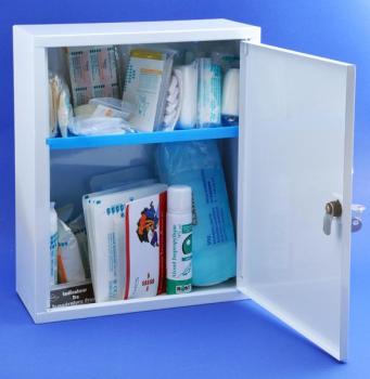 Armoire économique métal garnie 1 porte simple
