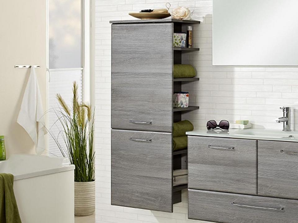 Armoire FILMA 2 portes graphite