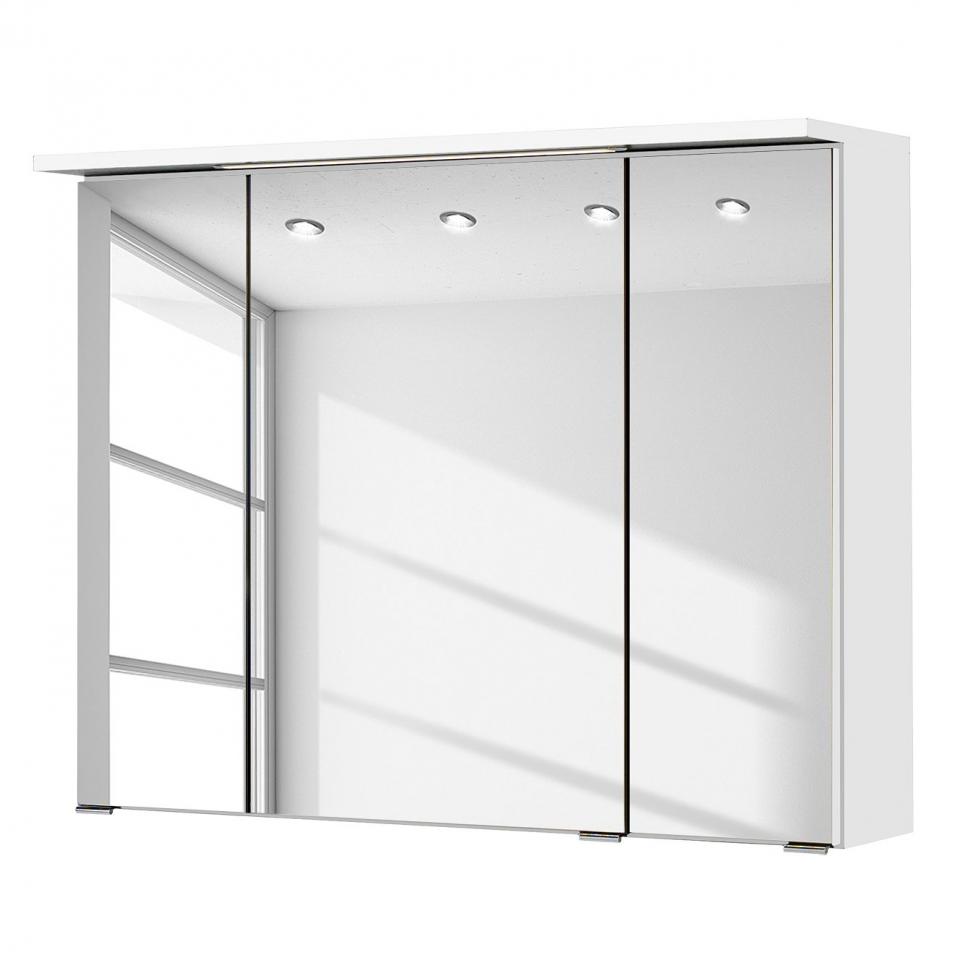 Armoire de salle bain Zeehan - Blanc - 80 cm Armoire de salle bain Zeehan