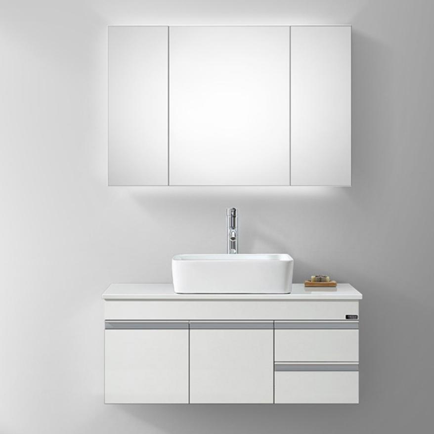 Meubles salle de bain Ensemble en bois massif armo
