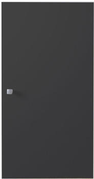 Petite colonne murale de salle de bain grise BARRY